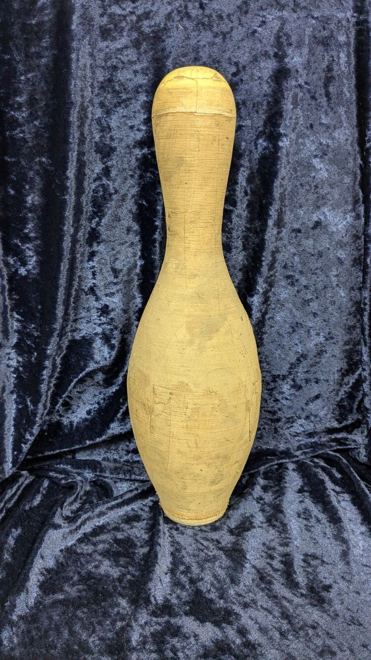 Vintage Bowling Pin For Home Decor Or Upcycle Crafting